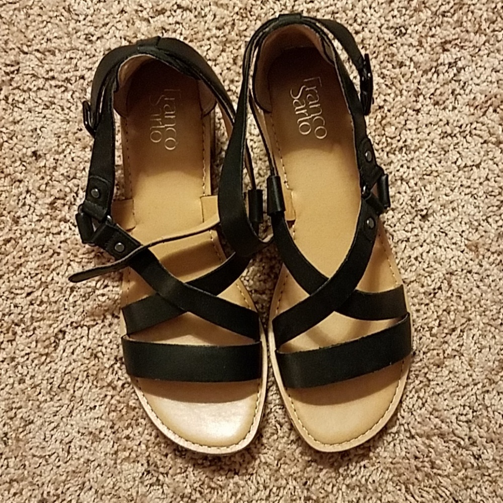 Black sandals
